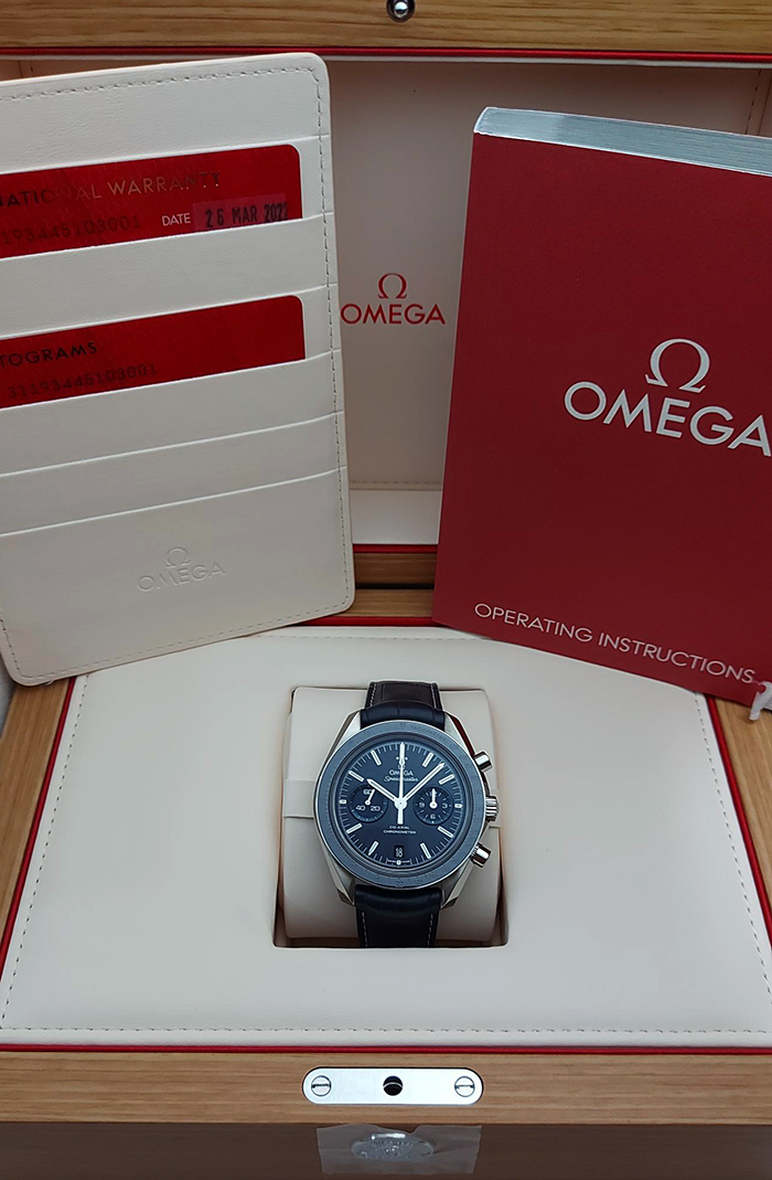 Omega Speedmaster Titanium Two Counters Co-Axial Wristwatch Ref. 311.93.44.51.03.001